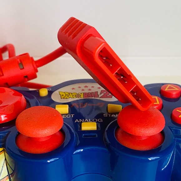 DRAGON BALL Z SONY PLAYSTATION 2 CONTROLLER SS VEGETA RARE SUPER SAIYAN PS2 - Picture 8 of 8